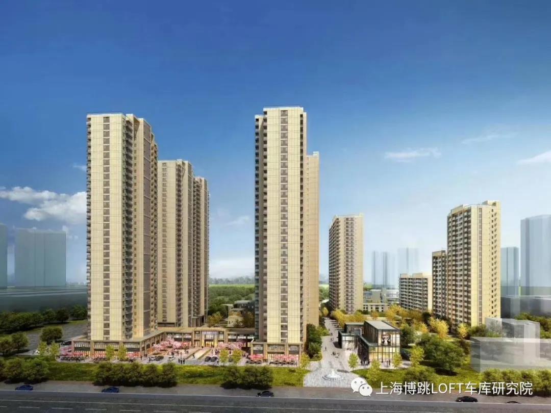 渭南采用了LOFT车库武汉当代集团春风十里项目现已结构封顶！